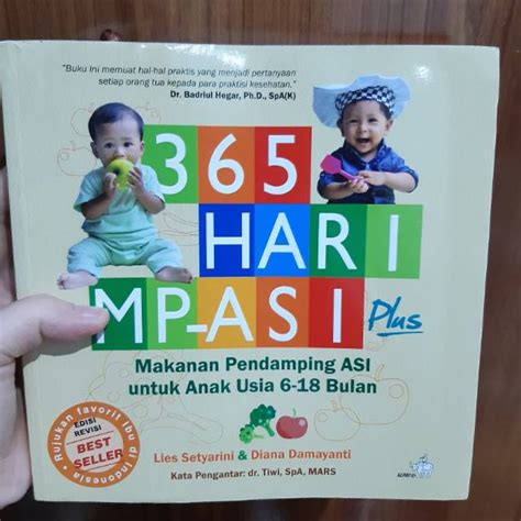 Jual Buku Panduan Mpasi Hari Mp Asi Plus Edisi Revisi Oleh Lies