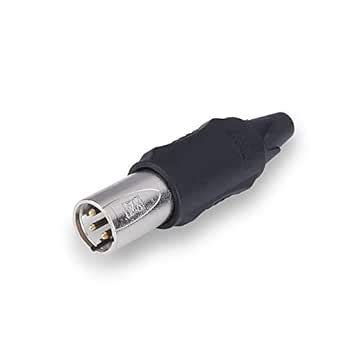 MX 3 Pin Mic Unisex Male Female Connector XLR Built In 2 In One Made Of