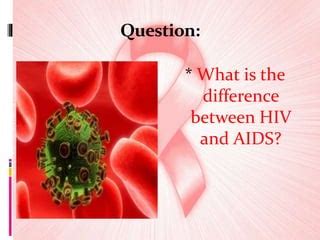 Hiv Aids Awareness Ppt