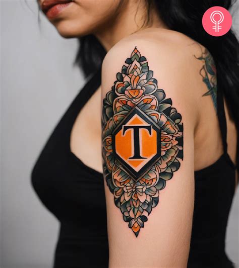 8 Trendy T Letter Tattoo Designs In Different Styles