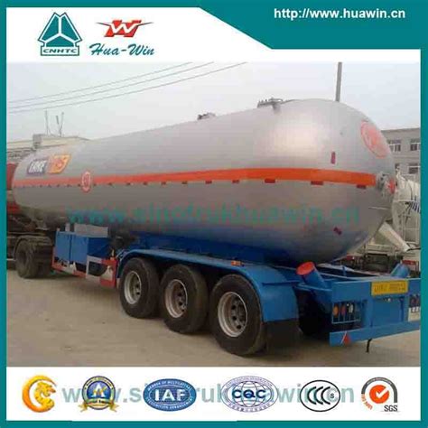 Sinotruk Howo Axle Lpg Tank Semi Trailer China Lpg Tanker Semi