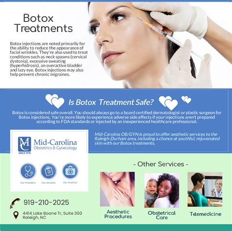 Botox Treatments For Fine Lines And Wrinkles Mid Carolina Ob Gyn