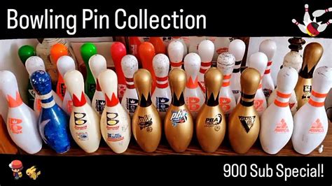 My Bowling Pin Collection Sub Special Youtube