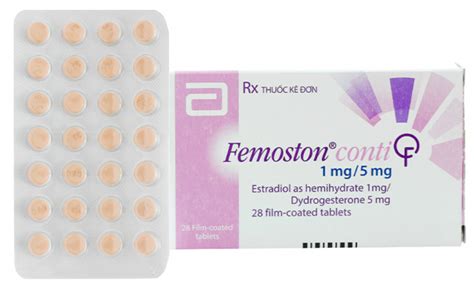 Thuốc điều trị thiếu hụt estrogen Femoston Pharmog