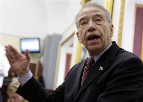 Chuck Grassley Says Senate Cant Just Stonewall Clintons Supreme