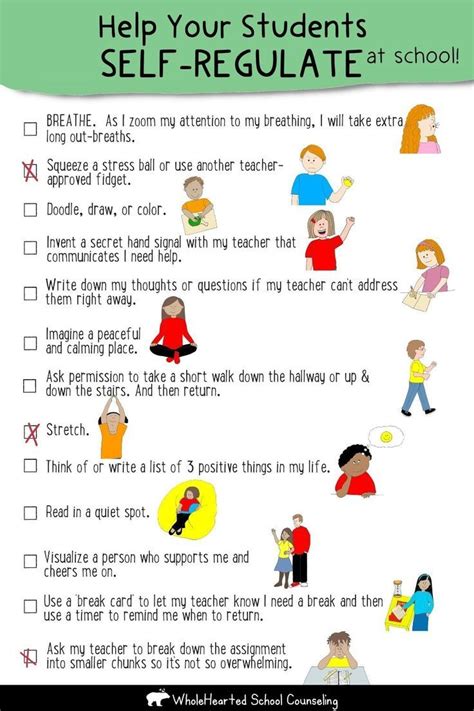 Self Regulation Coping Strategies For School A Classroom Management