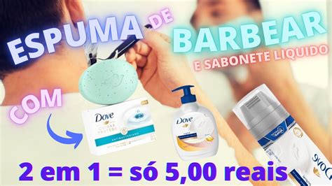 PASSO A PASSO Espuma De Barbear CASEIRA YouTube