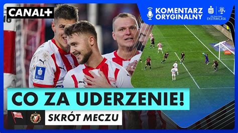 SZALEŃSTWO W KOŃCÓWCE WSPANIAŁA BRAMKA CRACOVIA WIDZEW SKRÓT MECZU