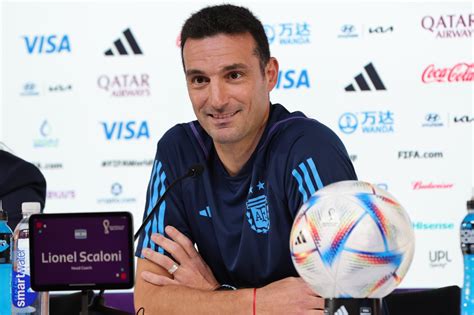 Lionel Scaloni Dt De Argentina Elogi La Actuaci N De Ecuador Ante Qatar