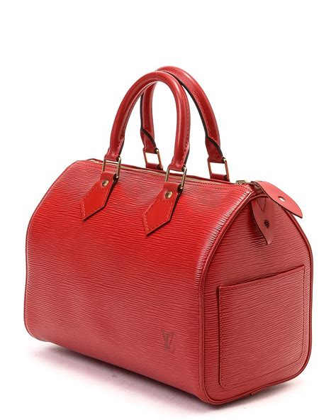 Louis Vuitton Tote Red Literacy Basics