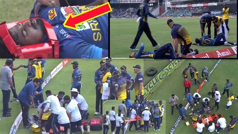 Two Sri Lanka Players Injured Badly Conditions Are Critical India Vs