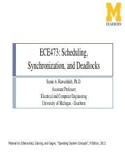 14 ECE473 RTOS Task Scheduling And Synchronization Pdf ECE473