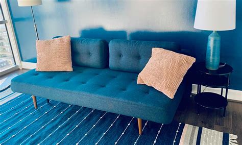 Blue Couch Living Room Ideas 11 Ways To Style A Blue Couch From Pro