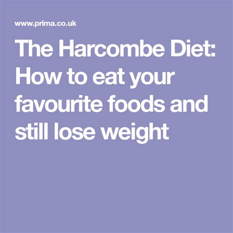 Harcombe Diet Plan | PrintableDietPlan.com