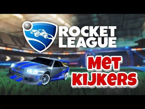 Rocket League Met Kijkers Rocket League Live Youtube