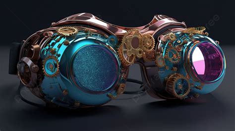 Steampunk Goggles Clipart