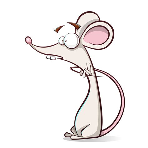 Funny, cute cartoon mouse. 517490 Vector Art at Vecteezy