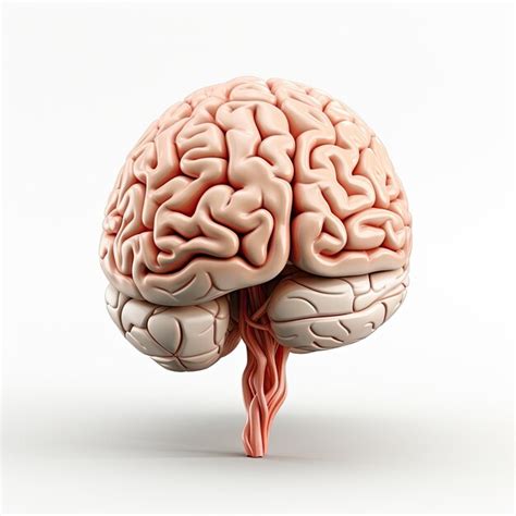 Premium Photo Illustration Detailed Human Brain Depiction