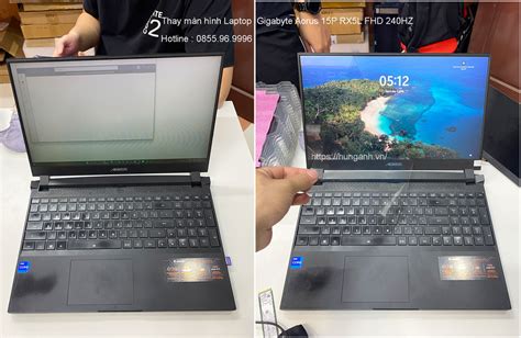 Thay màn hình Laptop Gigabyte AORUS 15P YD KD 240Hz 360Hz