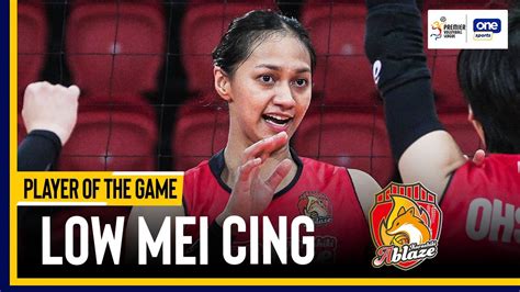 Low Mei Cing With 22 POINTS For Kurashiki Vs EST Cola 2024 PVL