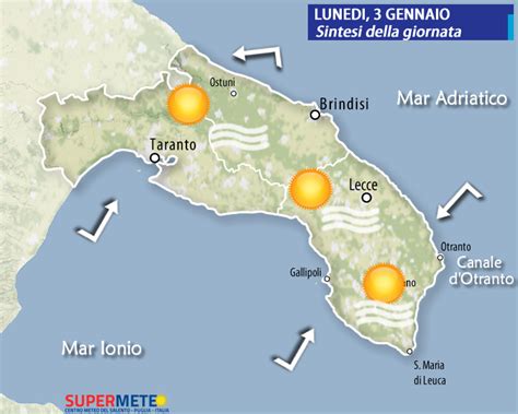 Il Tempo Oggi 3 Gennaio Mesagnesera It