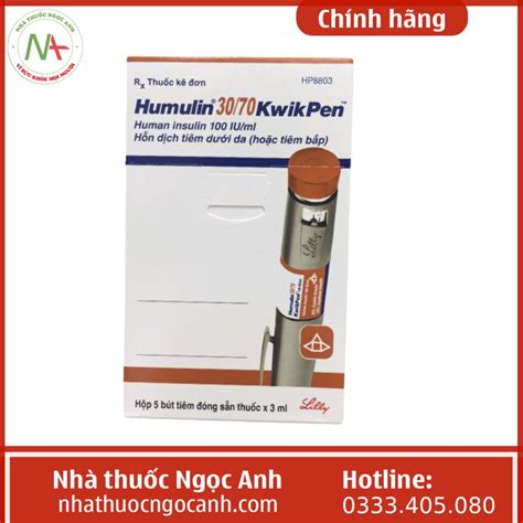 Thuốc Humulin 3070 Kwikpen Là Thuốc Gì Giá Bao Nhiêu Là Loại Insulin