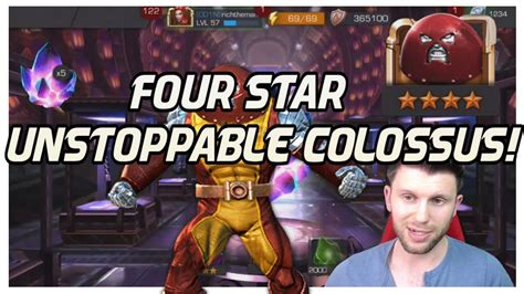 4 Star Unstoppable Colossus Marvel Contest Of Champions Youtube