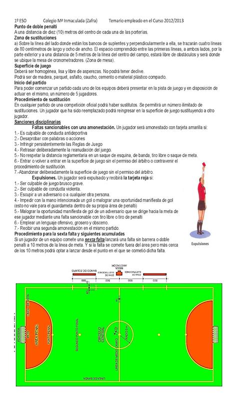 1º Eso Educación Física Tem Fútbol Sala Exclusivo Curso 12 13