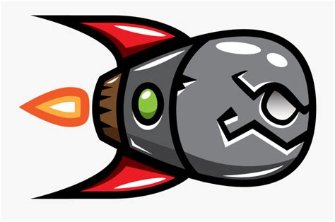 Missile Clipart Transparent - Cartoon Missiles Png , Free Transparent ...