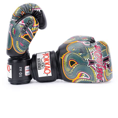 Snake Boxing Gloves Yokkao Uk