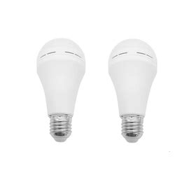 2Pack BS 4228 9W E27 LED Bulb With Battery Shop Today Get It