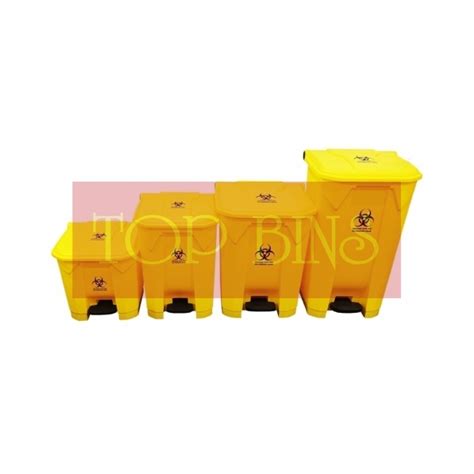 Biohazard TT Step On Pedal Bin 30L 45L 68L 87L