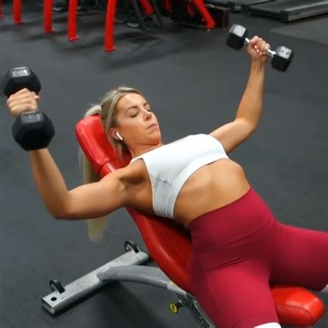 Super Set Chest Incline DB Chest Fly By Fifi J Exercise How To