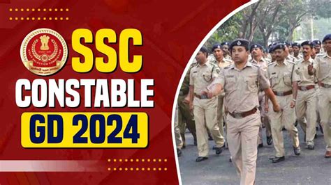 Ssc Constable Gd Apply Online Notification Vacancies Details