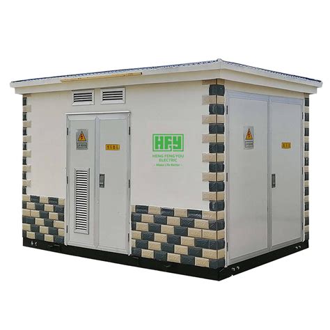 European Type Prefabricated Electrical Substation Box Yb Series