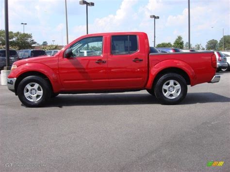 2008 Red Alert Nissan Frontier SE Crew Cab 53961502 Photo 3