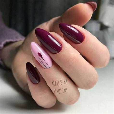 Bordowe Paznokcie Top Modnych Inspiracji Na Burgundowy Manicure