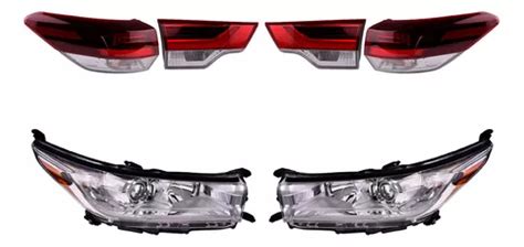 Calaveras C leds Faros Depo Toyota Highlander 2017 2019 Envío gratis