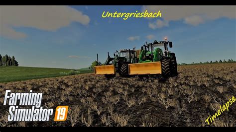 Überladen Mit Ballen🚜💪 Gras Mähen In Untergriesbach🚜 Untergriesbach 2 [ls 19 Timelapse