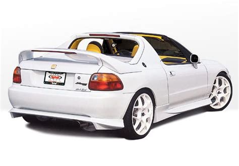 1993 1996 Honda Del Sol Racing Series Style Wings West Body Kit Ww 890574