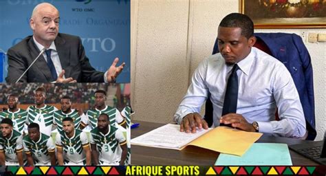 Suspension du Cameroun La nouvelle décision de Samuel Eto o avec la FIFA