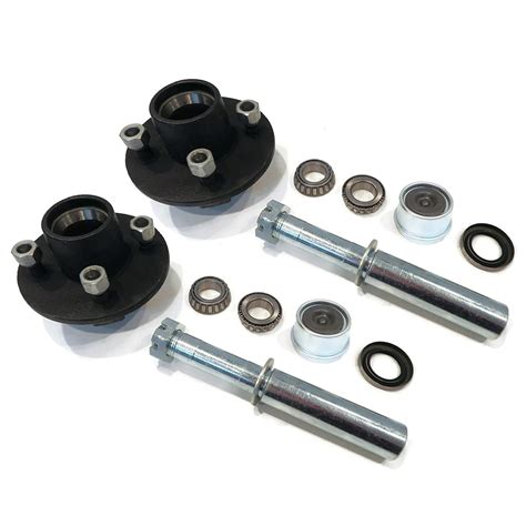 The Rop Shop Pack Of Trailer Axle Kits With On Bolt Idler Hub