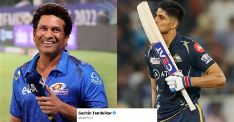 Sachin Tendulkar Wrote A Beautiful Message For Shubman Gill Ahead Of ...