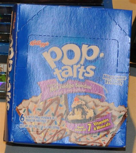 Kellogg S Pop Tarts Frosted Hot Fudge Sundae Toaster Pastries 576 G