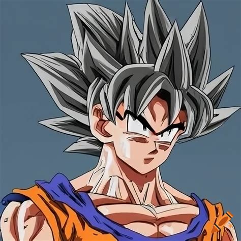 Detailed Portrait Of Goku From Dragon Ball