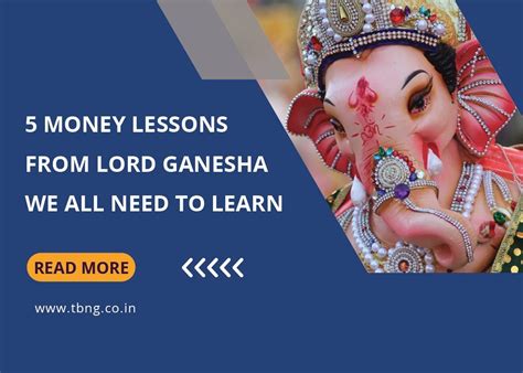 5 Money Lessons From Lord Ganesha We All Need To Learn Tbng Capital