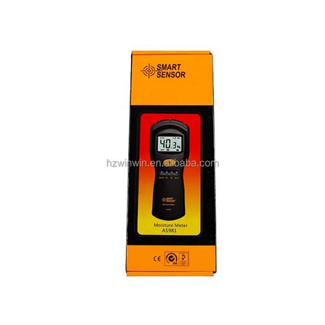 Smart Sensor As981 Wood Cardboard Lumber Humidity Tester Non Contact