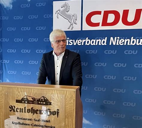 Aktuelles Und Ehrungen Cdu Kreisverband Nienburg