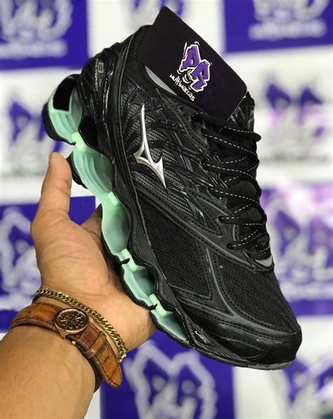 Mizuno Wave Pro Preto Verde Agua Pr Multimarcas