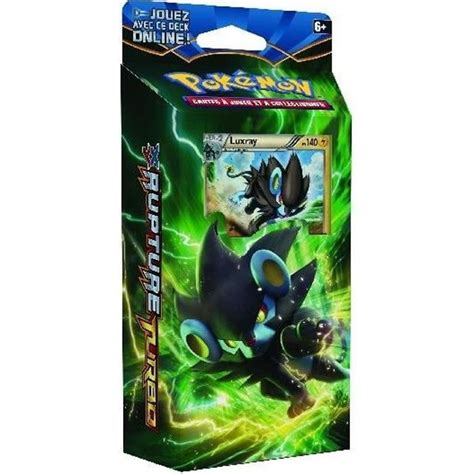 Pokémon Deck Rupture Turbo Luxray Cdiscount Jeux Jouets